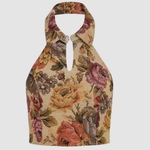 Secret Garden Halter Top